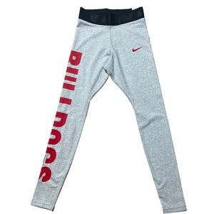 NIKE Official College GA Bulldog Tight Fit High Rise Legging Size S NWT